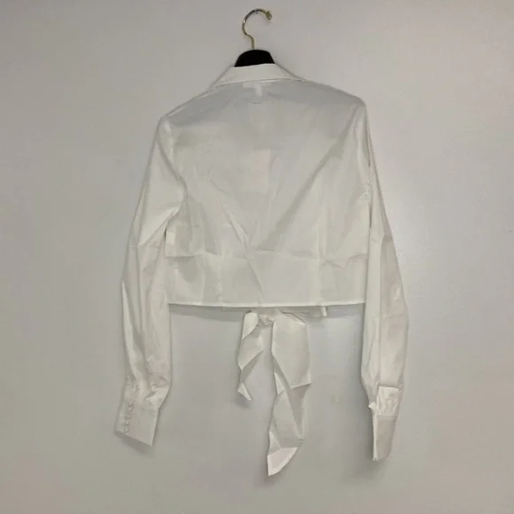 Leche Women's Long Sleeve Crop Top - Picture 5 of 10